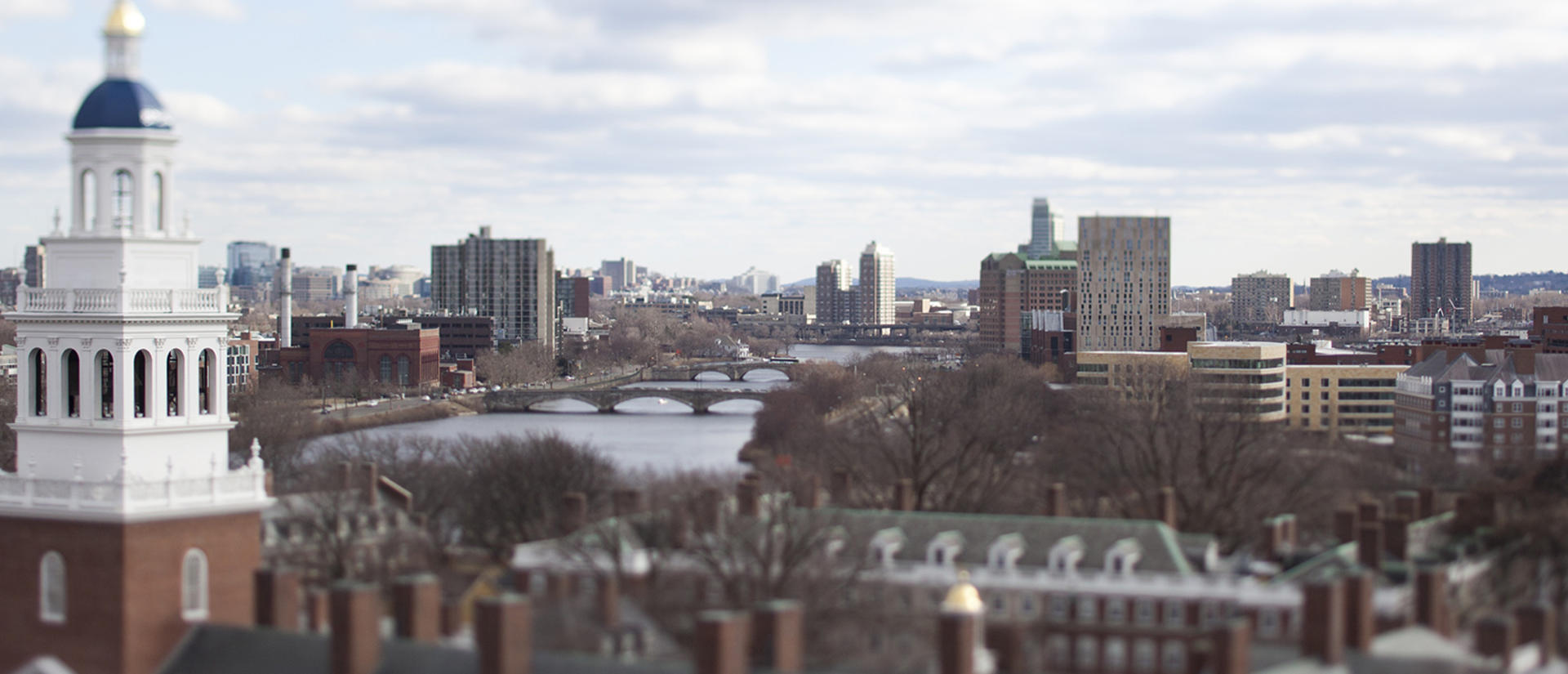 Cambridge aerial view